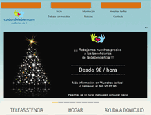 Tablet Screenshot of cuidandotebien.com